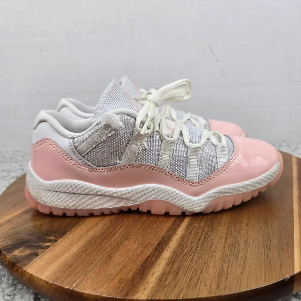 Jordan 11 Retro Low PS PreSchool Kids 2y Legend Pink White Daily Casual Sneaker
